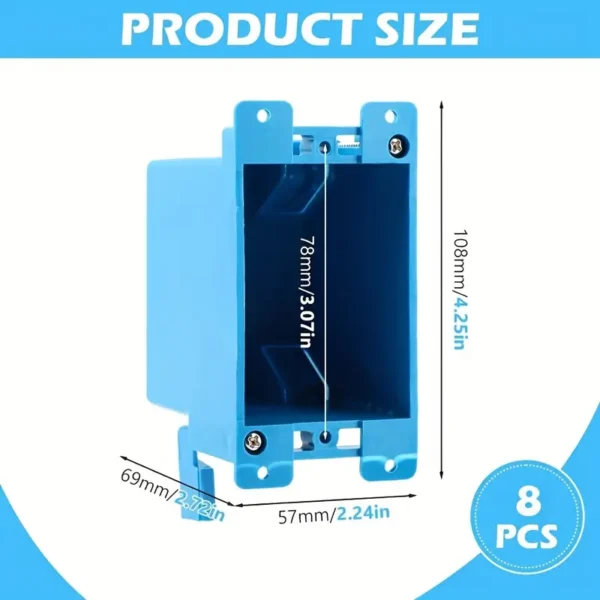 Single Gang Electrical Outlet Box