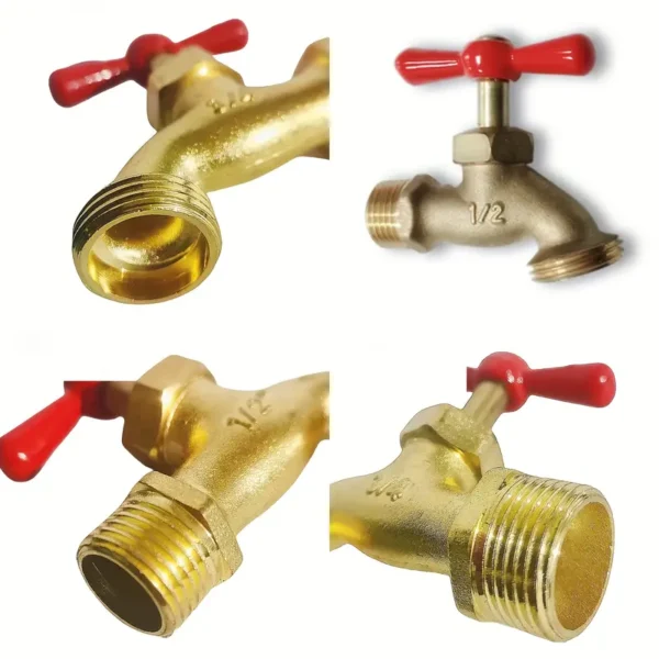 Contemporary Copper Outdoor Faucet