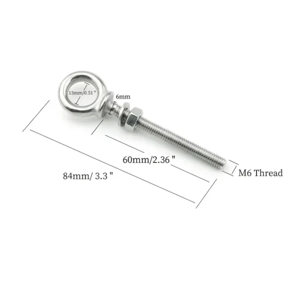 316 Stainless Steel Eye Bolt