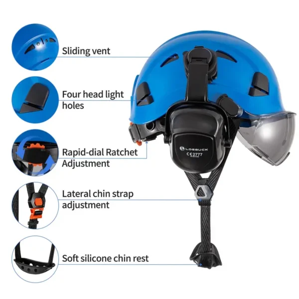 1684905922039-9629c543840c42c2881eb18ecbcb2de7-goods 30 Decibel Earmuffs & American Style Safety Helmet