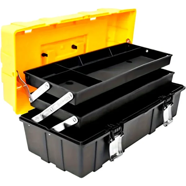 21-Inch 3-Tier Plastic Tool Box Organizer