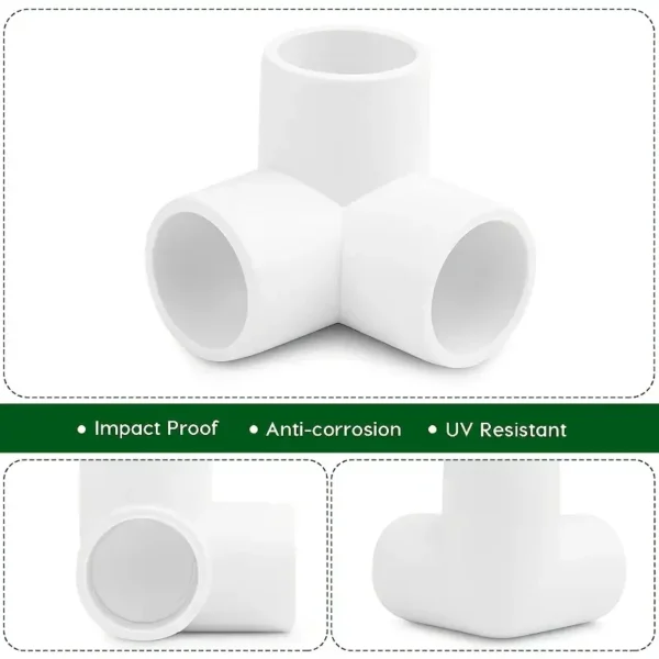 Heavy-Duty PVC Tee Fittings