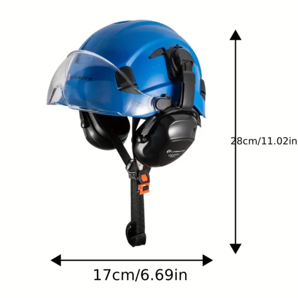 43dd56e8-02d0-11ee-96bc-0a580a698dd1 30 Decibel Earmuffs & American Style Safety Helmet