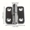 4pcs 3.81cm Detachable Hinges