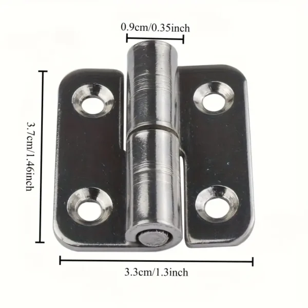 4pcs 3.81cm Detachable Hinges