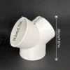 Y-Type PVC Pipe Vent Elbow for Ventilation