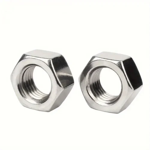 304 Stainless Steel Reverse Thread Hex Nuts