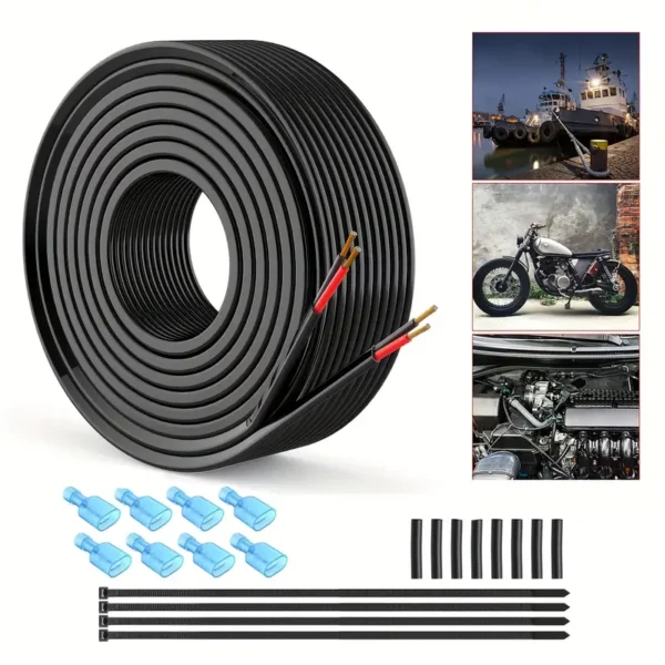 d0de01d3-b854-4b8d-93cc-5bf257e0b135 16 Gauge 2 Conductor Wire for Versatile Applications