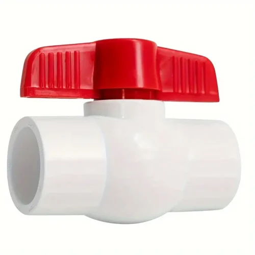 6pcs 1/2" PVC Ball Valves with T-Handles