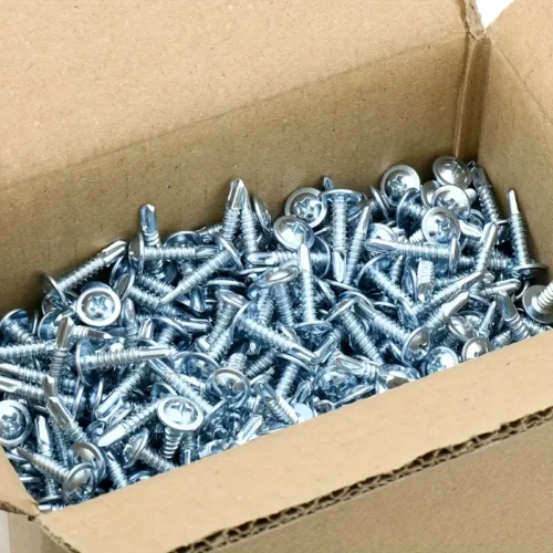 1000pcs Galvanized Self-Tapping Screws